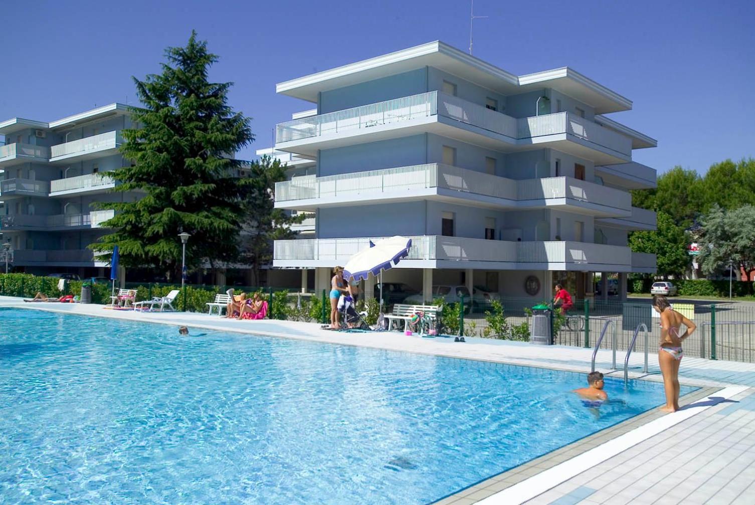 Residence Valbella Bibione Exterior foto